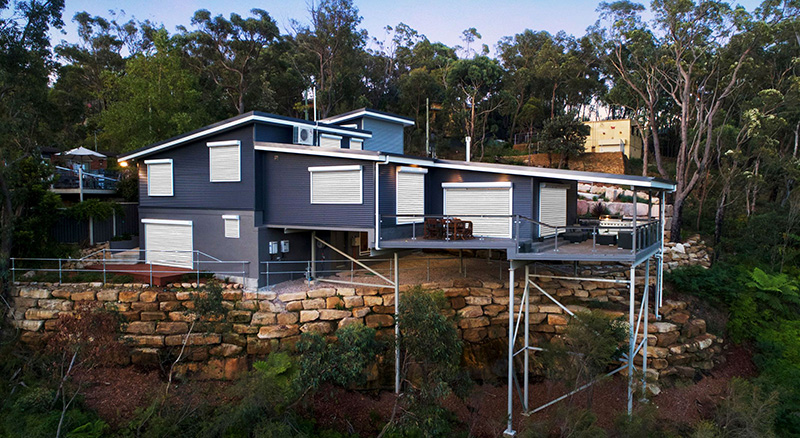 bushfire resistant shutters