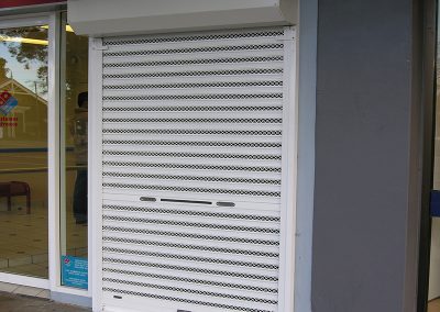 shopfront security mesh shutters