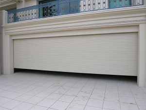wide garage roller shutters